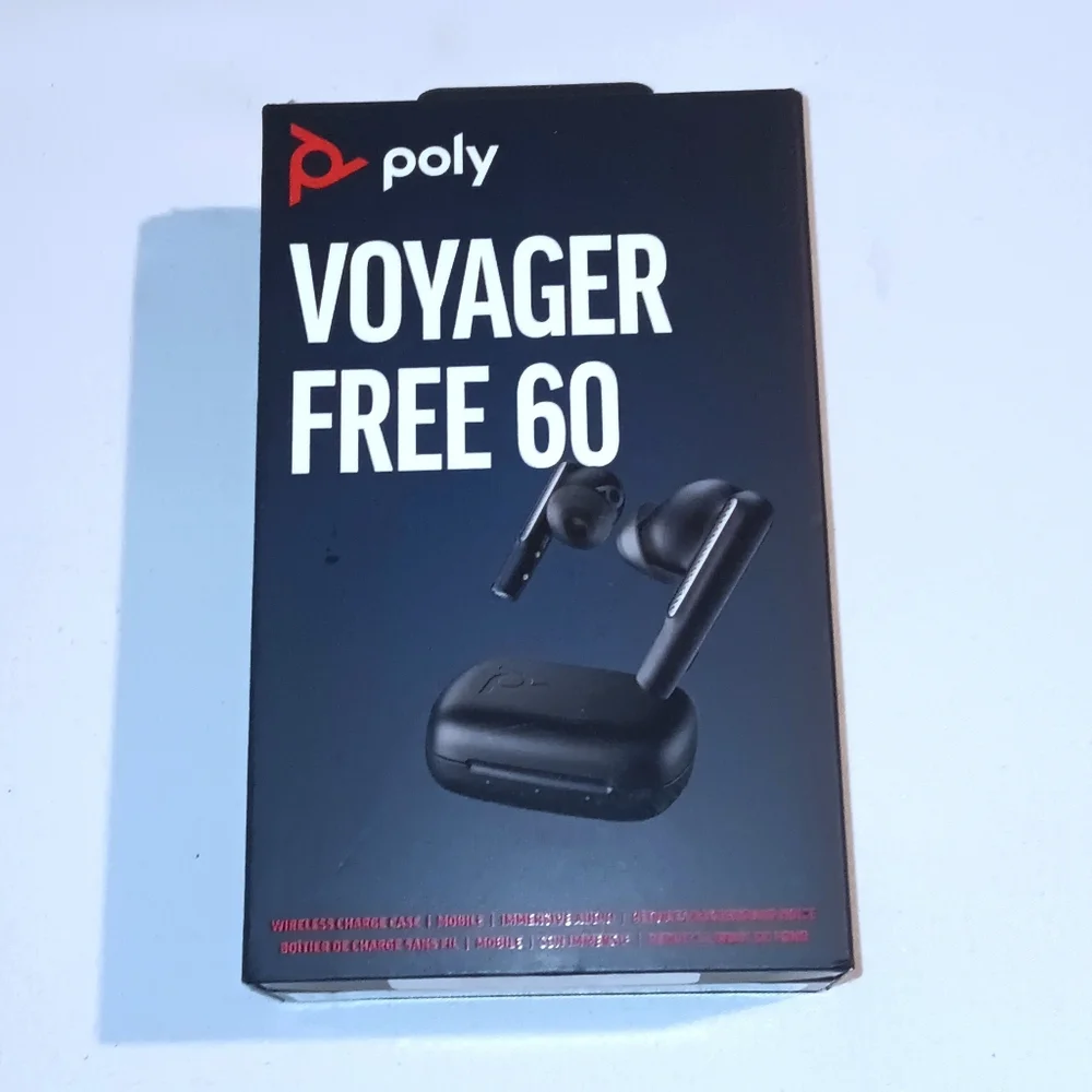 Poly Voyager Free 60 Bluetooth Wireless Earbuds